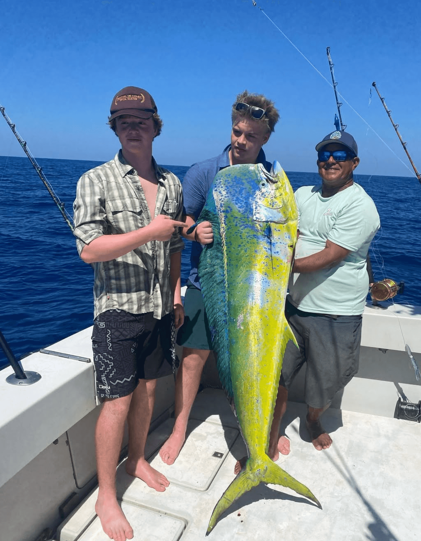 Mahi-Mahi catch in Nosara